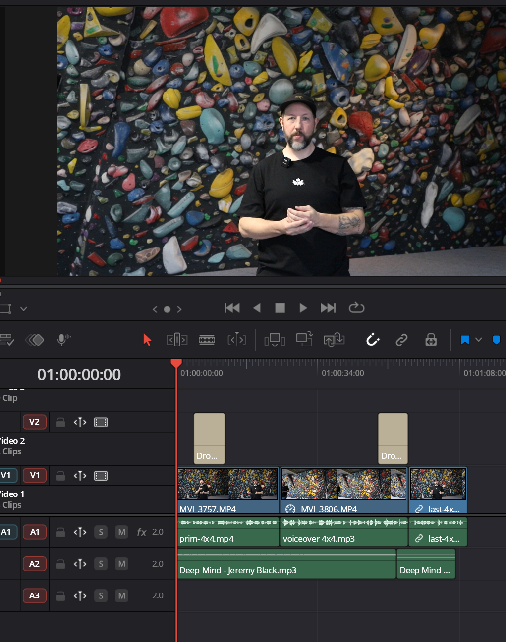 Problem-solving in editing workflow